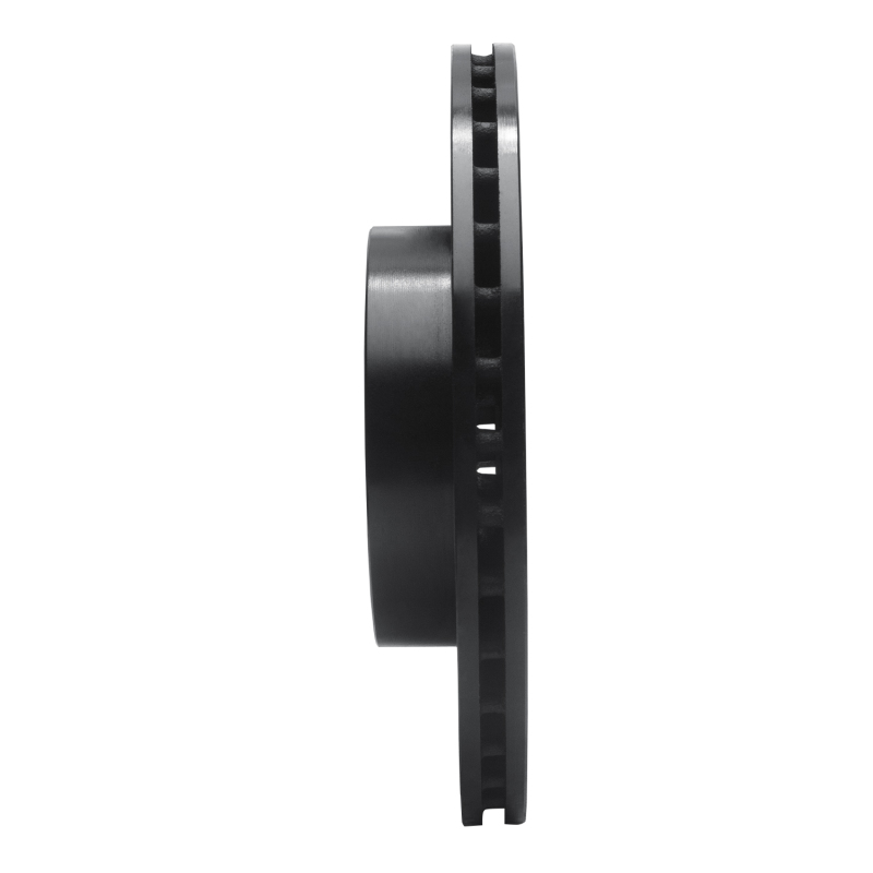 Buick Skylark Brake Rotor (1) - Front Left - R1 Concepts - Drilled & Slotted - Black - `90-`05